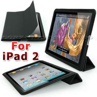 ACCESSORY LEATHER SMART CASE+LCD COVER FOR APPLE IPAD 2  