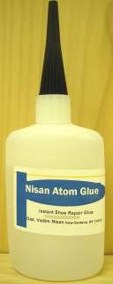 Nisan Atom Glue Instant Shoe Repair Cement 2.5 OZ  
