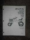   5010 LTD 10 HP Tractor Parts Catalog Manual 1690118 OEM Factory