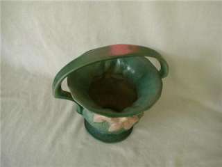 Vintage 1940s Roseville Pottery Clematis #388 8 Basket Great Gift Not 