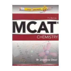 Examkrackers MCAT Chemistry 7th (seventh) edition Text Only Jonathan 