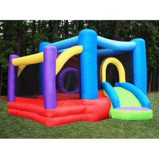 KidWise Lucky Rainbow Inflatable Bounce House  