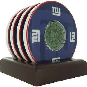  Giants Logo Coasters W/ NY Giants Logo Sports 