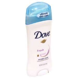  Dove Anti Perspirant Deodorant, Invisible Solid, Fresh For 