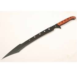 Sharp Blade 26 inch Machete Ninja Sword with Rosewood Handle 
