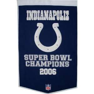  Indianapolis Colts Dynasty Banner Sports Collectibles