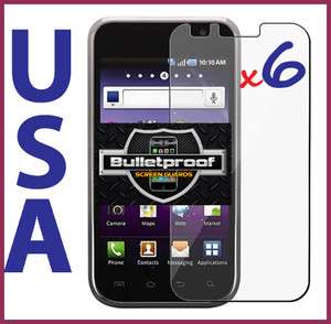 6in1 Reusable LCD Screen Protector Film Guard For Samsung Galaxy S 4G 