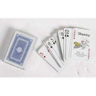 Mini Playing Cards In Plastic Box (1 Dozen)