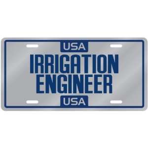  New  Usa Irrigation Engineer  License Plate Occupations 