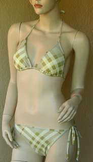 BURBERRY BRIT New Womens Swim Suit Bikini Swimsuit sz M Authentic 