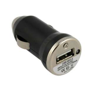 New generic Universal USB Mini Car Charger Adapter, Black