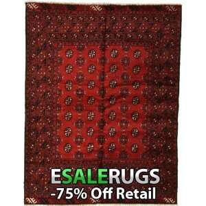  4 11 x 6 6 Afghan Hand Knotted Oriental rug