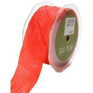   Arts 1 1/2 Inch Wide Ribbon, Red Silky Crush Arts, Crafts & Sewing