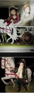  Napoleon Marriage Scheibe Alsbach KPM carriage Royal Horse gro  