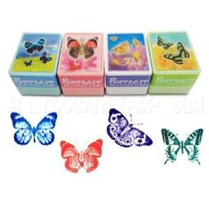  Butterfly Self inking Portrait Stamp Set (#8170024 