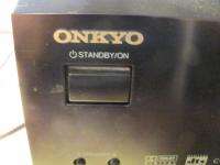 L77 ONKYO HT R500 AV Receiver W/ Remote & All Instruction Manuals 