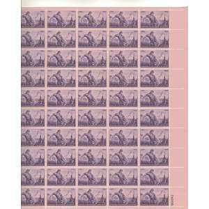  The Sower Full Sheet of 100 X 3 Cent Us Postage Stamps 