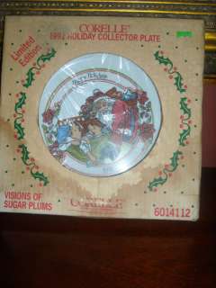Vintage 1991 Limited Edition Corelle Holiday Plate  