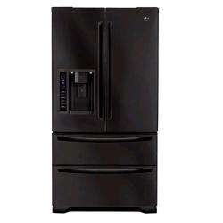 LG 25 cubic foot Black French Door Refrigerator  