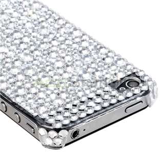 Accessory Bundle Bling Case Charger for iPhone 4 4S 4G 4GSth 4G 