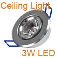 New 3W LED Ceiling Light Down Recessed Lamp Warm White  