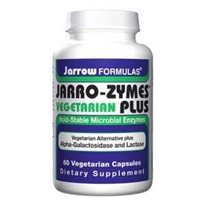  Jarrow Formulas Jarro Zymes Plus (Vegetarian), Size 60 