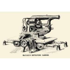  Mayalls Revolving Cannon 20x30 Poster Paper