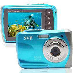 SVP WP5300 Waterproof Blue 12 MP Digital Video Camera  