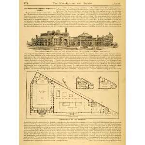   Building Floor Plan   Original Print Article