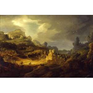     Jan Lievens   24 x 16 inches   Fantastic Landscape