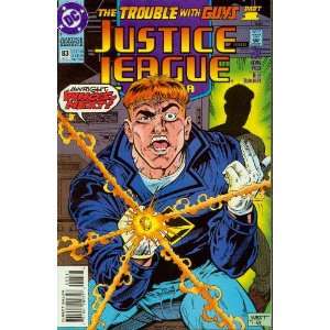  Justice League America #83 The Trouble with Guys Books