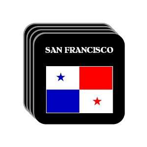  Panama   SAN FRANCISCO Set of 4 Mini Mousepad Coasters 