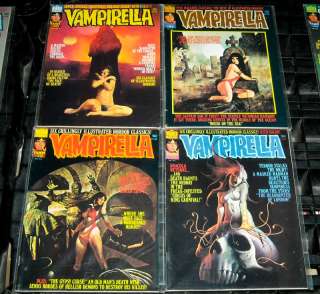 Vampirella Warren Comic Horror Magazine Run Collection Lot 120pc w/ #1 