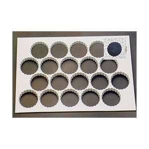  Thermo Cookie Cutting Sheet 1.3/8 Rosette 95/Sheet 