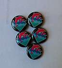 Pink Dolphin Clothing Waves Button Pin Pack Buttons Pins PDC