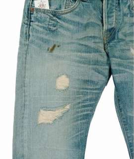 ralph lauren rrl double rl slim bootcut selvedge denim jeans size 29 x 
