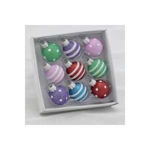Club Pack of 108 Pastel Mini Glass Ball Christmas Ornaments 1 (25.4mm 