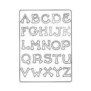 Coluzzle Alphabet Template Packaged Camelot Upper/Lower  
