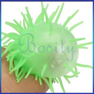   Ball Spiky Punch Ball Stress Reliever Tactile Toy Smile Yoyo  
