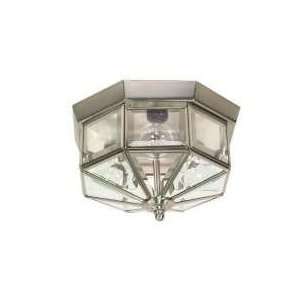 Nuvo   60/514  3 Light   10 IN.   Flush Mount   Clear 