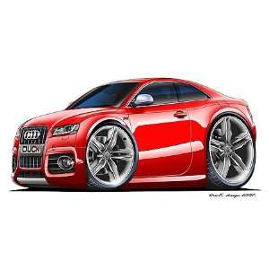 2008 Audi S5 car Wall Graphic Decal Decor 36