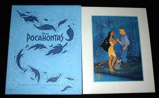 pocahontas limited edition lithograph gem mint never displayed never 