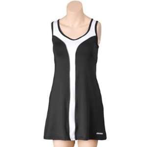  balle de Match Sting Ray Womens Tennis Dress   Black 