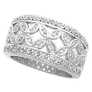    Platinum Etruscan Inspired Diamond Ring   0.40 Ct. Jewelry
