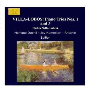  VILLA LOBOS Piano Trios Nos. 1 and 3 Antonio Spiller 