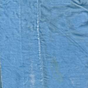 Pottery Barn Teen Tie Top Drape Curtain Ice Blue 51x95  