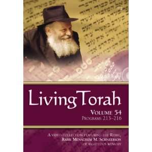  Living Torah Volume 54 Programs 213 216 The Rebbe, Eli 