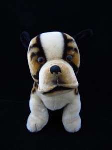 Vintage Steiff 1952 62 Largest Bully Bulldog 8.5 w/Glass Eyes 