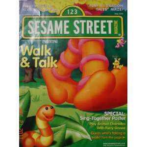  Sesame Street Magazine~May 2002   Walk and Talk (Sesame Street 