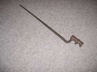 Bayonet marked US late 1800s to early 1900s  